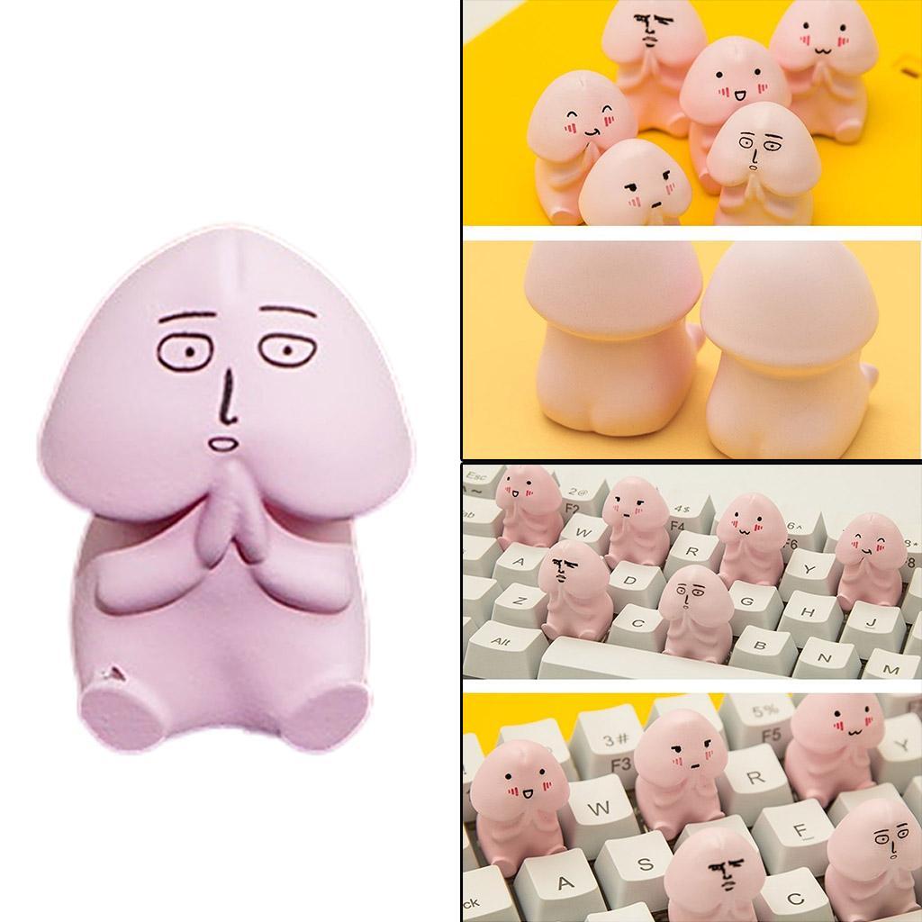 Personality Keycap Accessories Cartoon Single Keycaps Replacement
