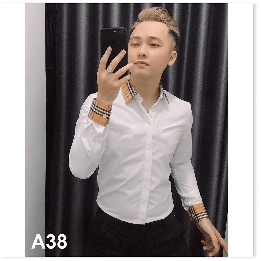 ÁO SƠ MI NAM VÃI LỤA KHÔNG NHĂN