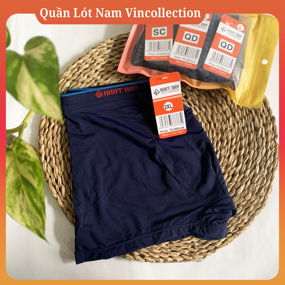 |Combo 7| Quần Lót Nam Đùi Nhật Huy Vải Thông Hơi Kim Lạnh Cao Cấp Sịp Đùi Nam Quần ship nam đẹp đùi combo thun lạnh sexy cao cấp nhỏ - Quần Lót Nam Vincollection