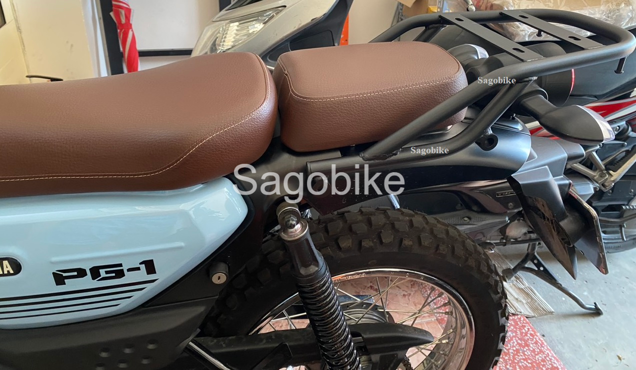 Thùng xe PG-1 thùng givi B32N Bold kèm đế MP60N, ốc gắn và baga PG 1 - Hàng givi chính hãng, bảo hành 2 năm