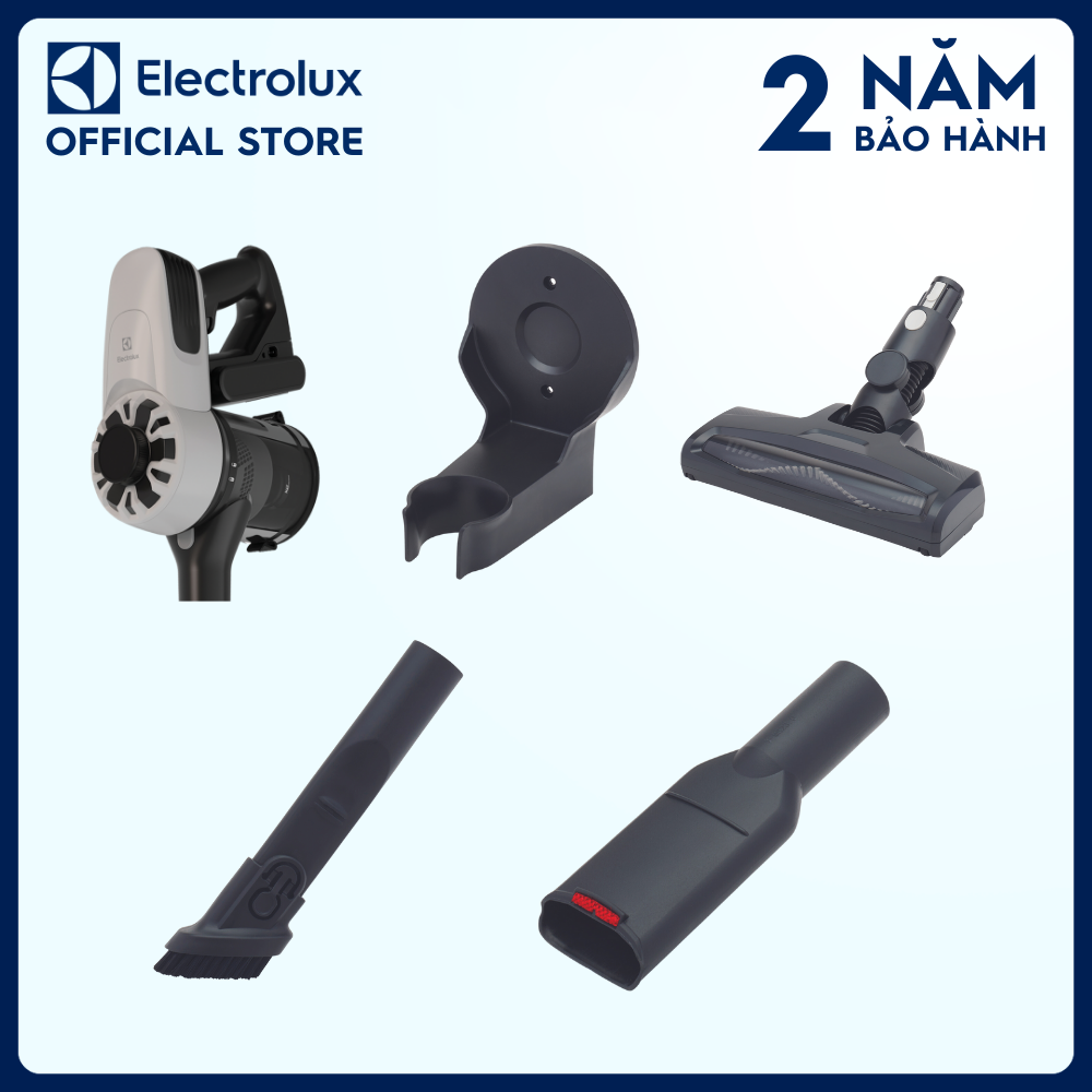 Máy hút bụi không dây Electrolux UltimateHome 300 - EFP31212 - Hoạt động liên tục đến 30 phút*. Làm sạch mọi ngóc ngách, cất giữ tiện lợi