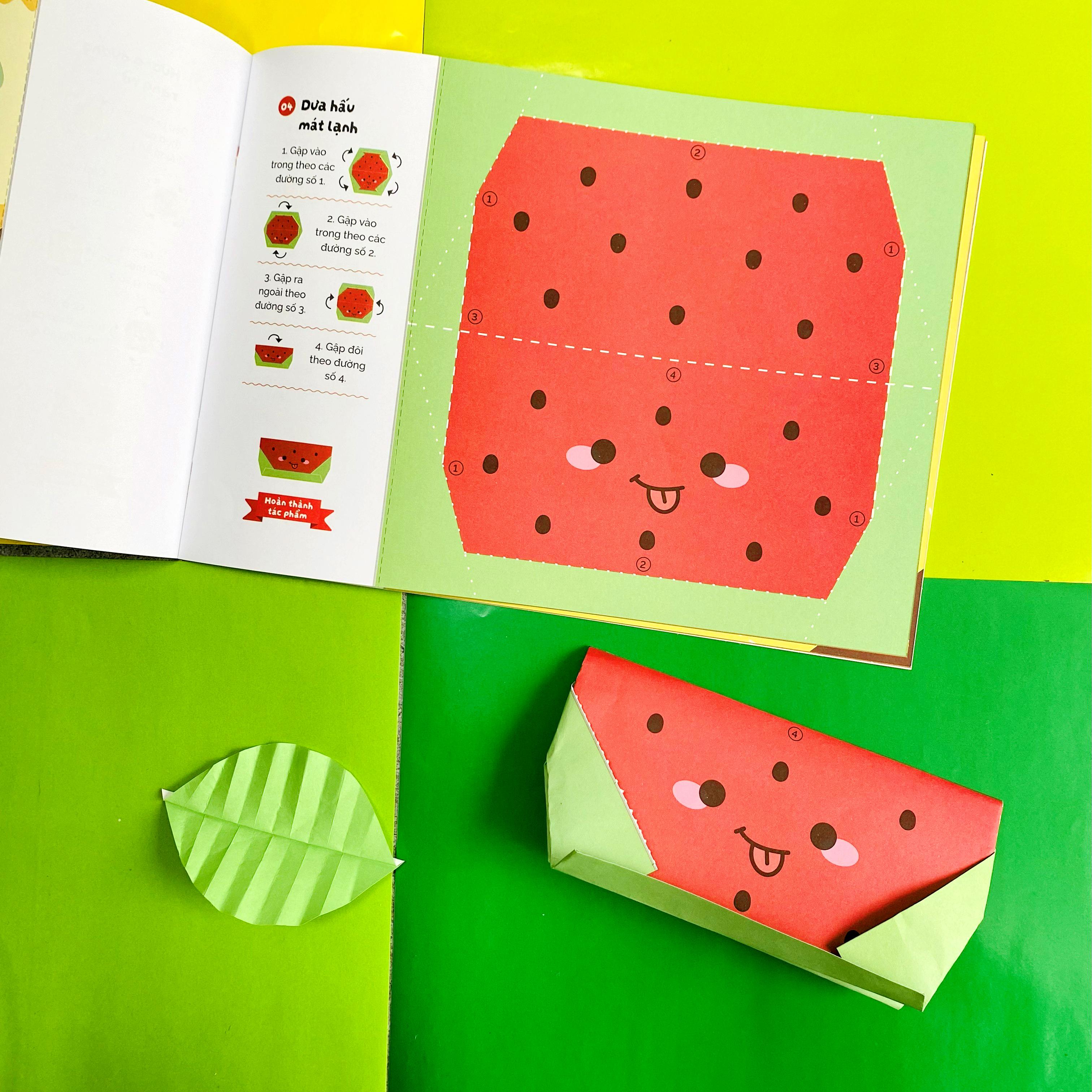 Sách - Thế Giới Giấy Gấp - Origami Cho Bé - Vườn Cây Ngộ Nghĩnh