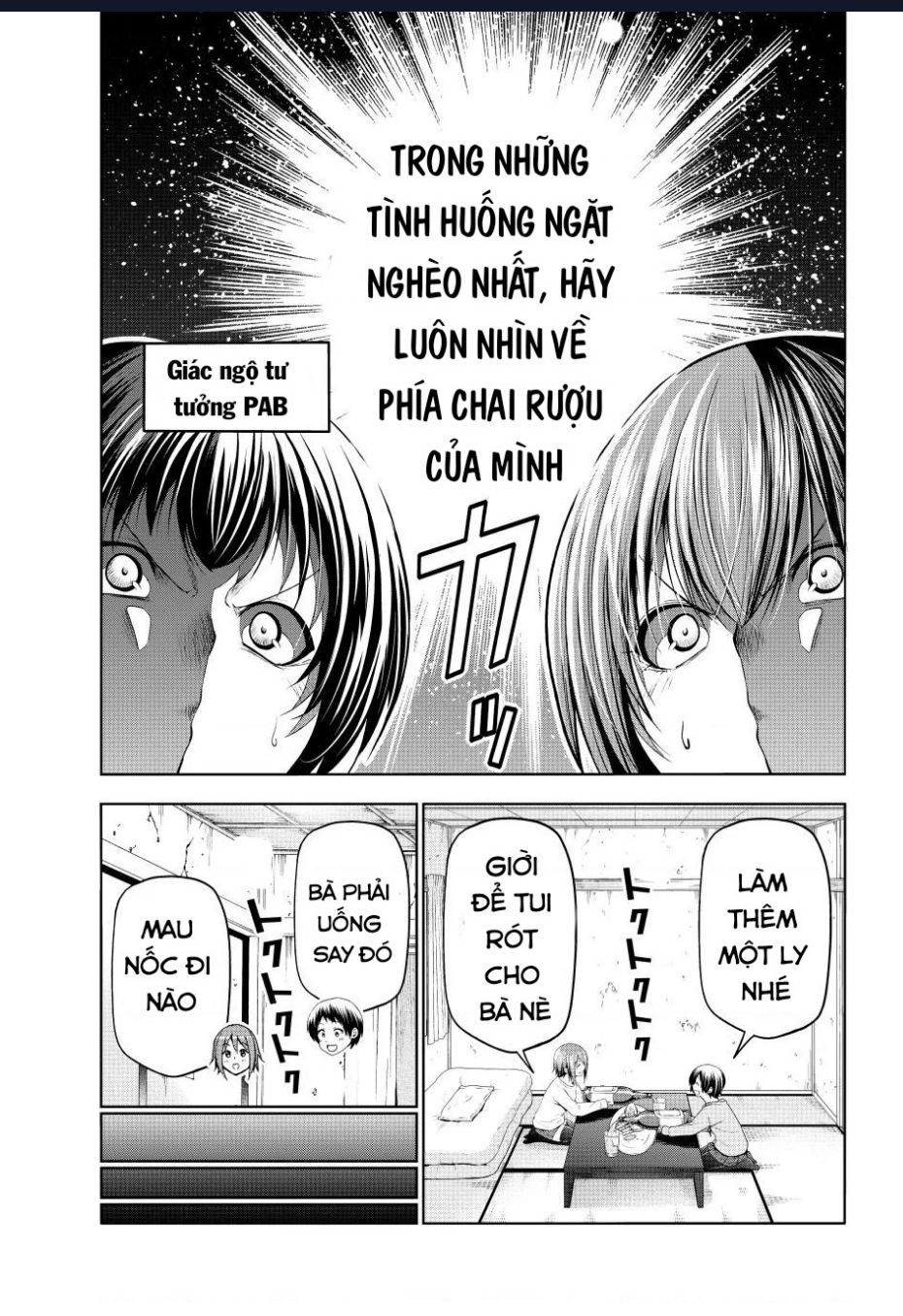 cô gái thích lặn - grand blue chapter 99 4