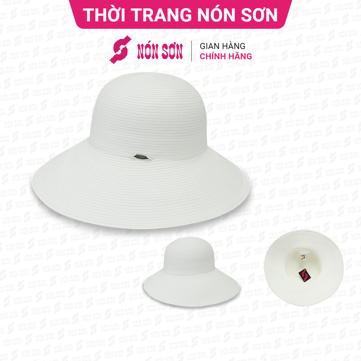 Mũ vành thời trang Nón Sơn chính hãng XH001-99A-TR1