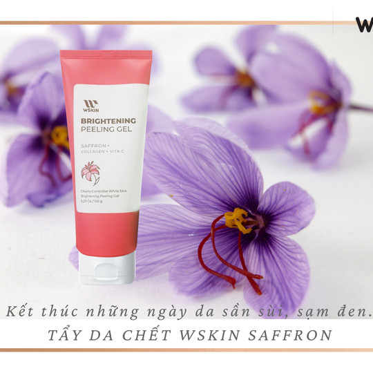 TẨY TẾ BÀO CHẾT SAFFRON &amp; COLLAGEN, VITAMIN C