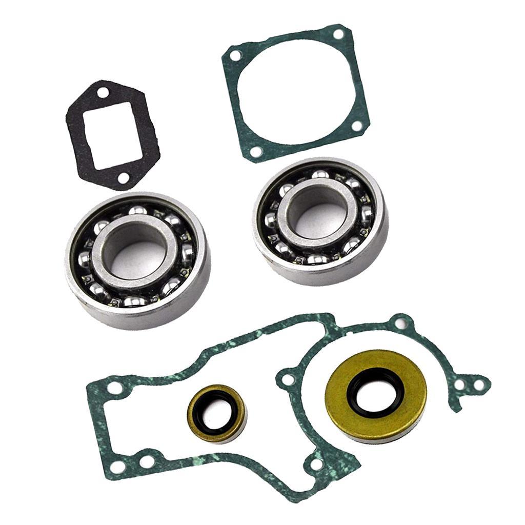 Gasket Oil Seal Kit Crankshaft Bearing Set Fits for Stihl 038 MS380 MS381 Chainsaw Lawn Mower Repair Parts