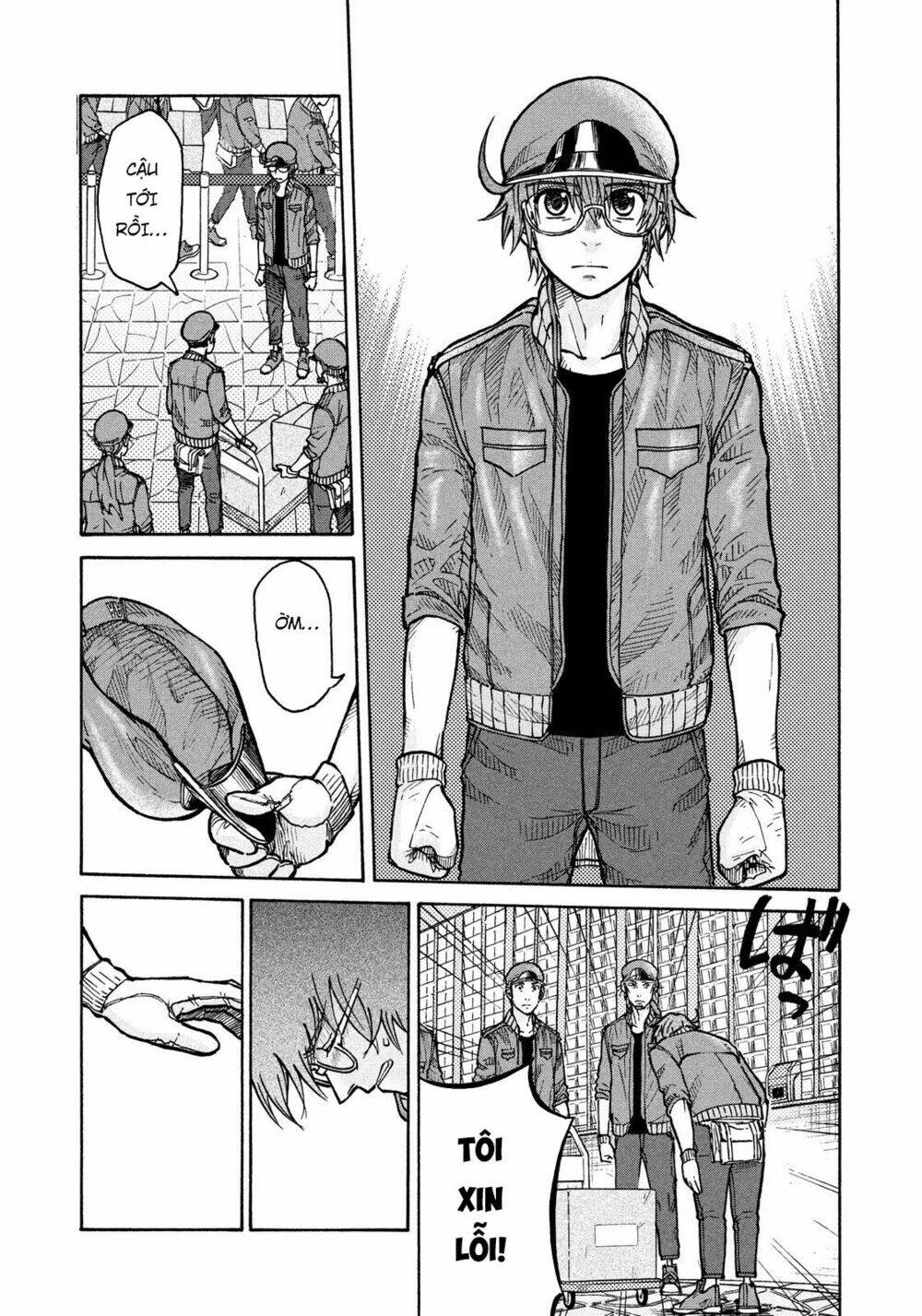 biệt đội tế bào black - hataraku saibou black chapter 9 6