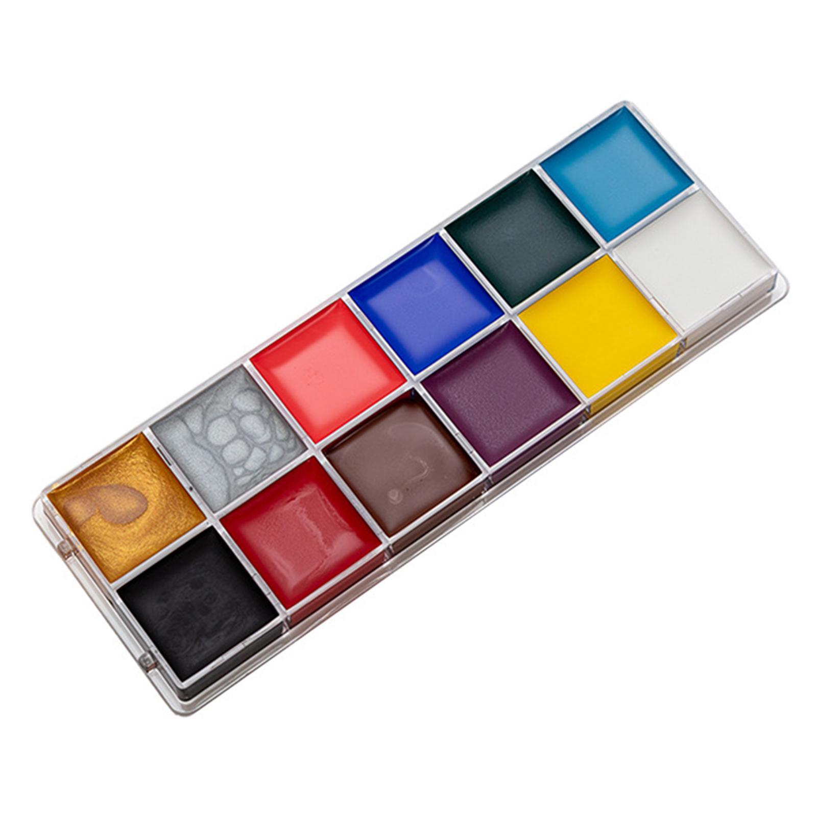 Face Body Paint Painting Palette Face Painting for Halloween Party Christmas