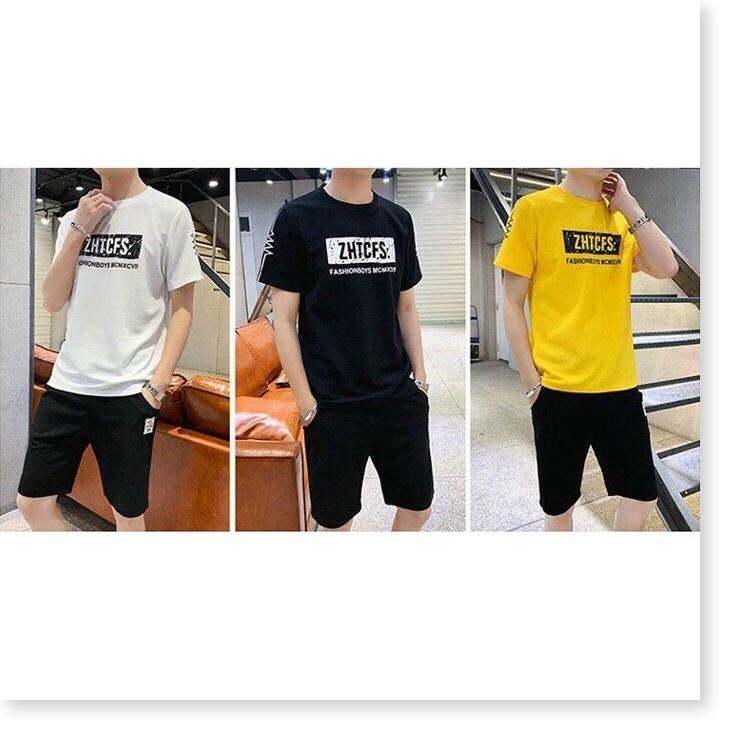 SET BỘ THỂ THAO THUN HÈ CỰC CHẤT , PHONG CÁCH HÀN QUỐC CHO CÁC BẠN TRẺ KME FASHION