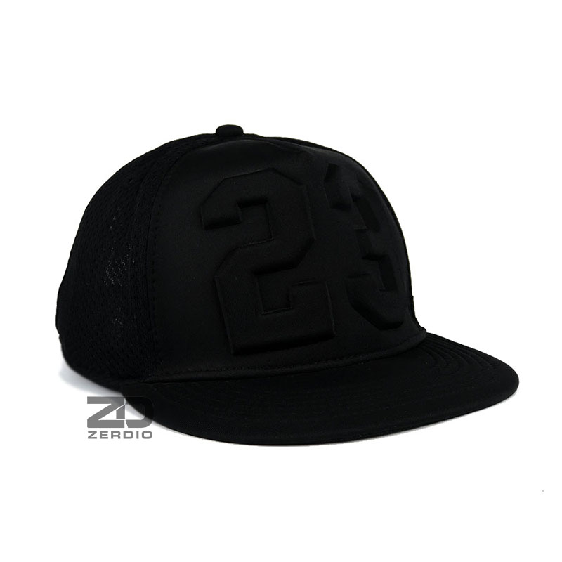 Nón hiphop, Mũ Snapback nam nữ số 23 màu đen phong cách cá tính