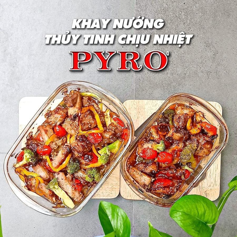 Hộp thủy tinh - Khay Nướng Pyro 250ml