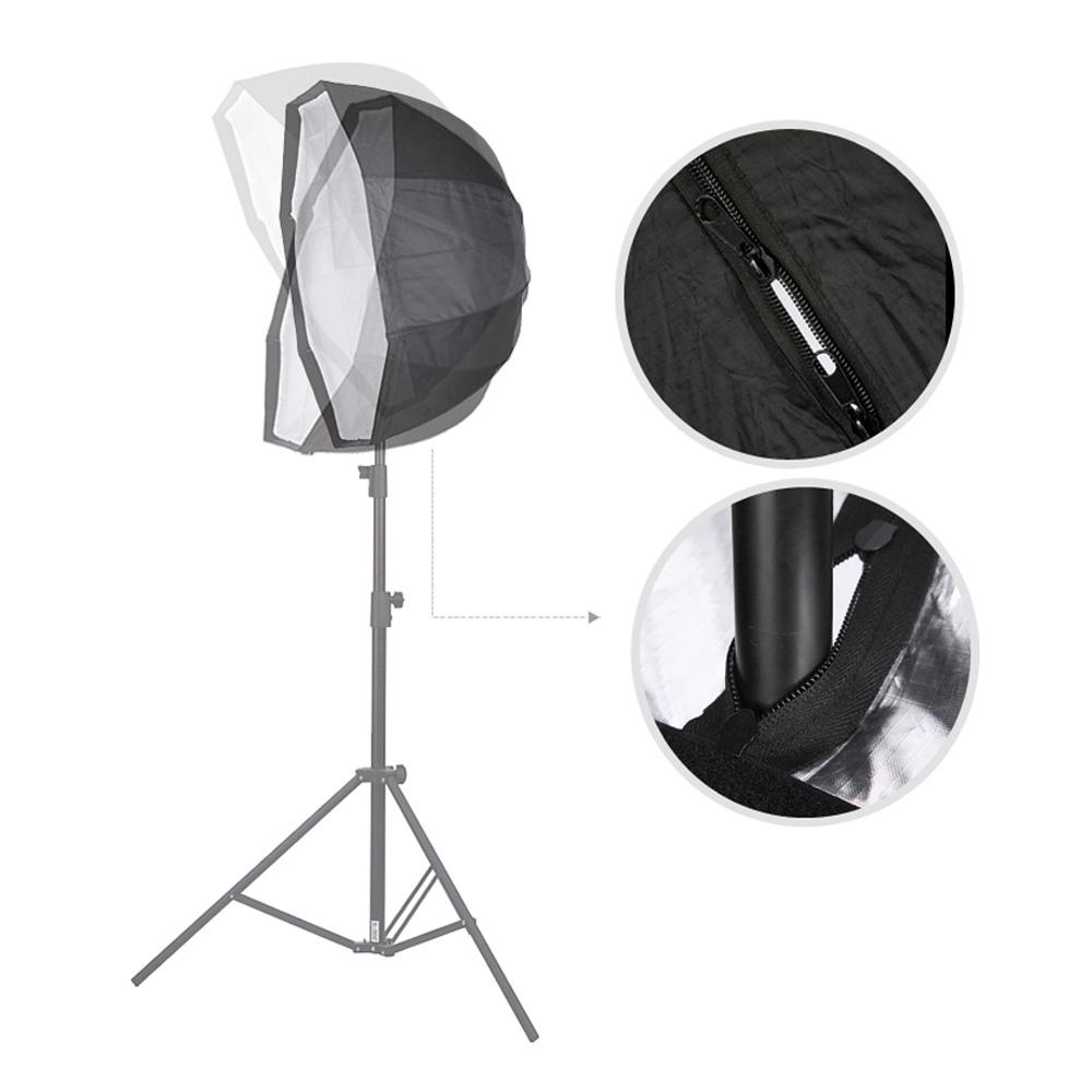 Godox 120cm / 47,2 inch Hộp mềm hình bát giác di động cho đèn chiếu sáng