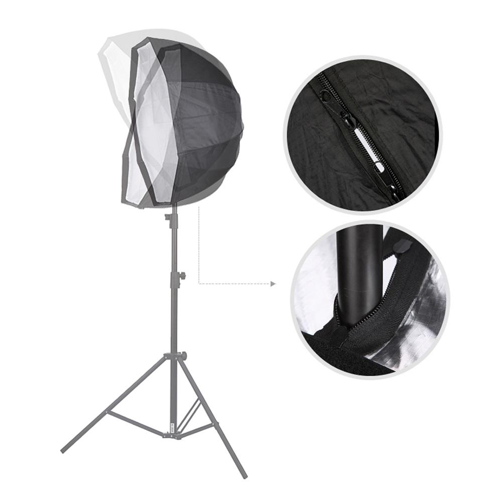 Hộp Mềm Hình Bát Giác Godox 80cm Có Thể Gập Lại Với Tay Cầm Bằng Vải Mềm