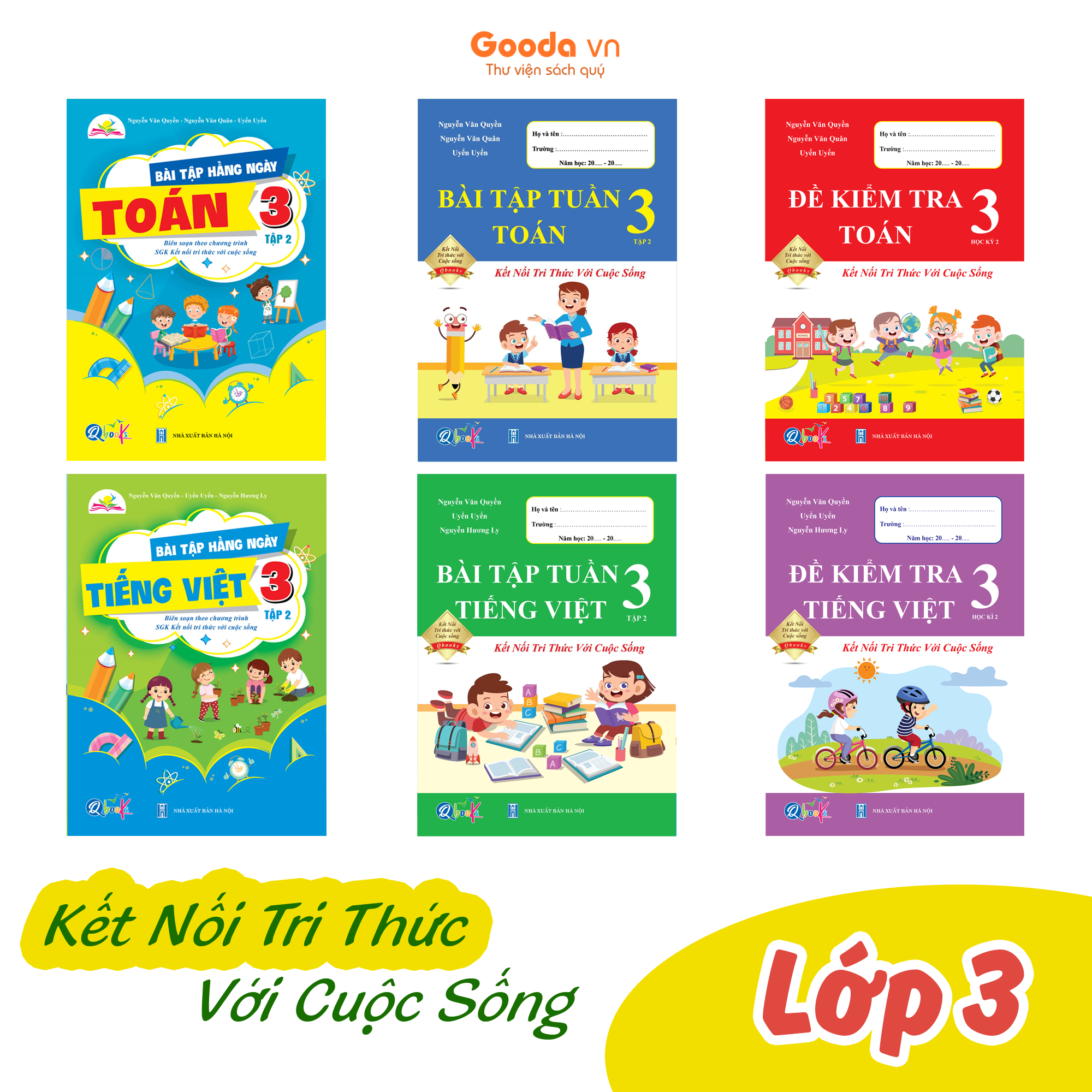 Combo Bài Tập Hằng Ngày, Bài Tập Tuần và Đề Kiểm Tra Toán, Tiếng Việt Lớp 3 - Kết Nối Tri Thức Với Cuộc Sống - Học kì 2