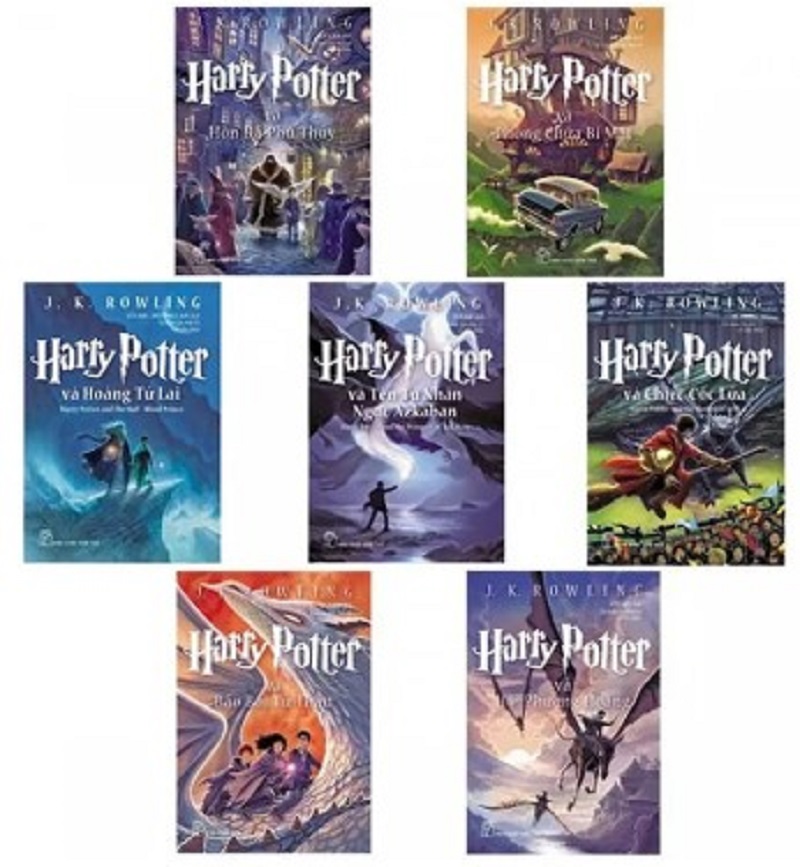 Boxset Harry Potter Hộp - Trọn Bộ 7 Cuốn