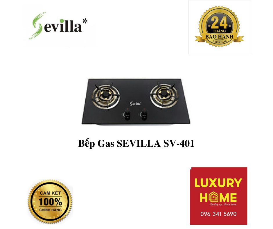 Bếp Gas SEVILLA SV-401 - Chính Hãng