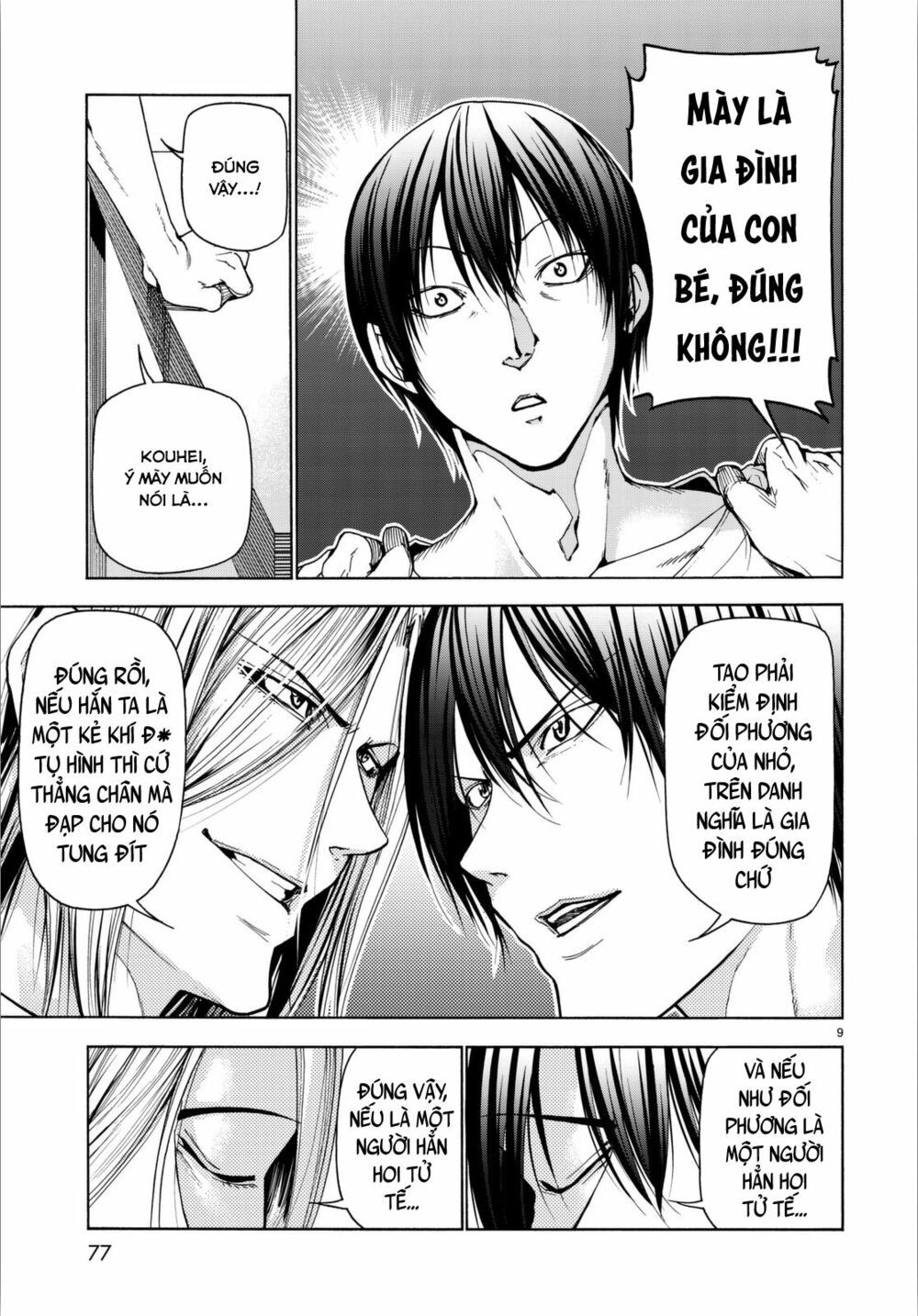 cô gái thích lặn - grand blue chapter 36 9