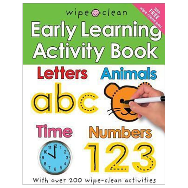 Wipe Clean: Early Learning Activity Book