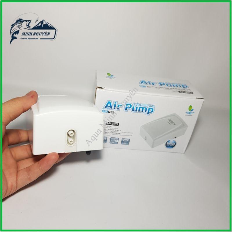 Máy Sủi Oxy 2 Vòi Jeneca AP 980/920 sủi oxi 2 vòi Sủi Oxy Siêu êm Sủi Oxi Công Suất Lớn Sủi Oxy Cho Bể Cá Cảnh
