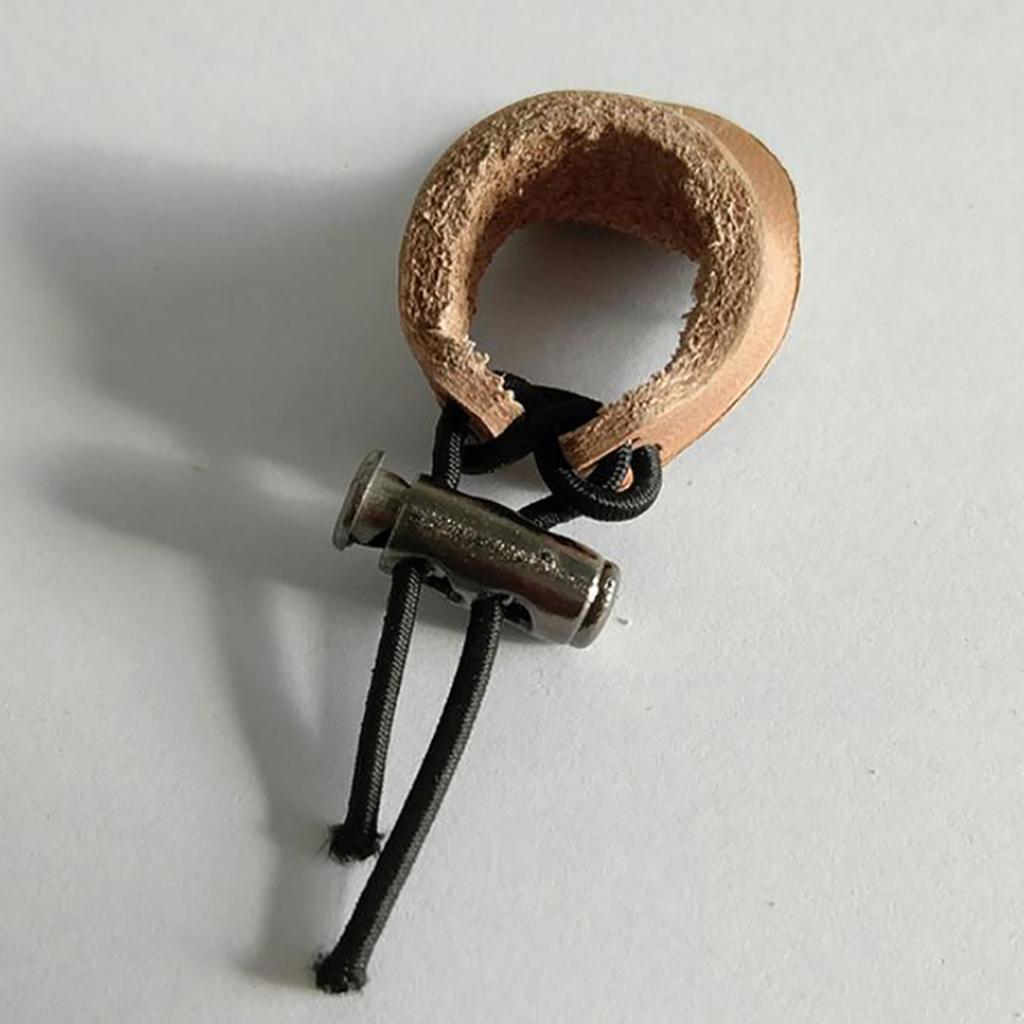 2-7pack Thumb Ring Release Archery Finger Tabs Finger Saver Protect Guard