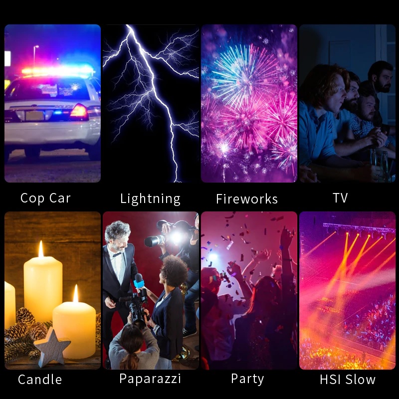 Đèn Led Trợ Sáng Chụp Ảnh, Quay Phim Cho Máy Ảnh, Điện Thoại, Gopro 2500K-9000K Ulanzi VL120 RGB - Hàng Nhập Khẩu