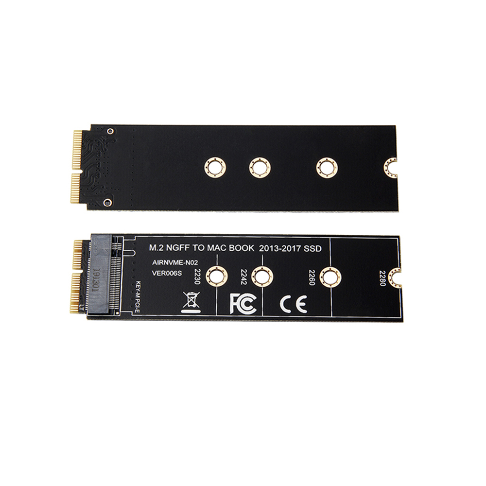 Card Chuyển Đổi M.2 Nvme SSD Cho Macbook AIR Pro 2013 2014 2015 2016 2017