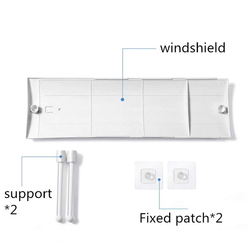 Tấm chắn đổi hướng gió điều hòa , máy lạnh DM-224