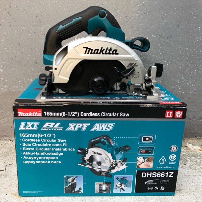 MÁY CƯA ĐĨA 680 W 165MM (KHÔNG KÈM PIN VÀ ĐẾ SẠC) MAKITA DHS661Z- HÀNG CHÍNH HÃNG