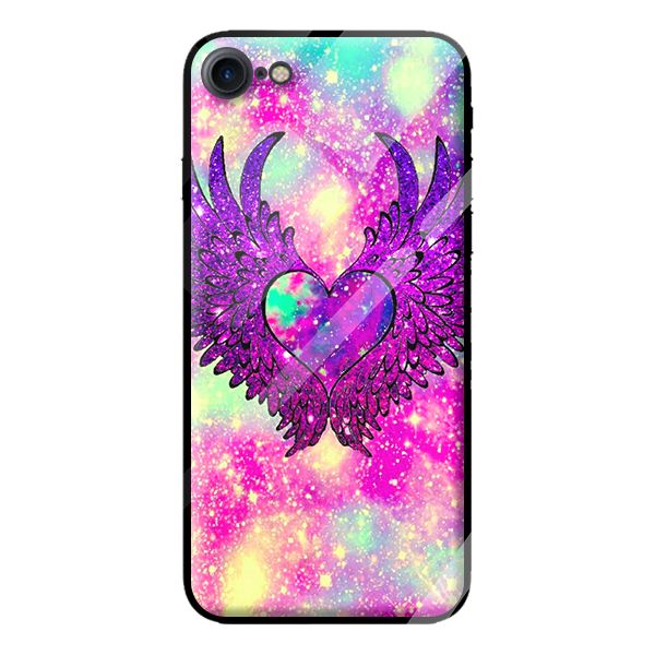 Ốp lưng kính cường lực cho iPhone 8 LOVE 5 - Hàng chính hãng