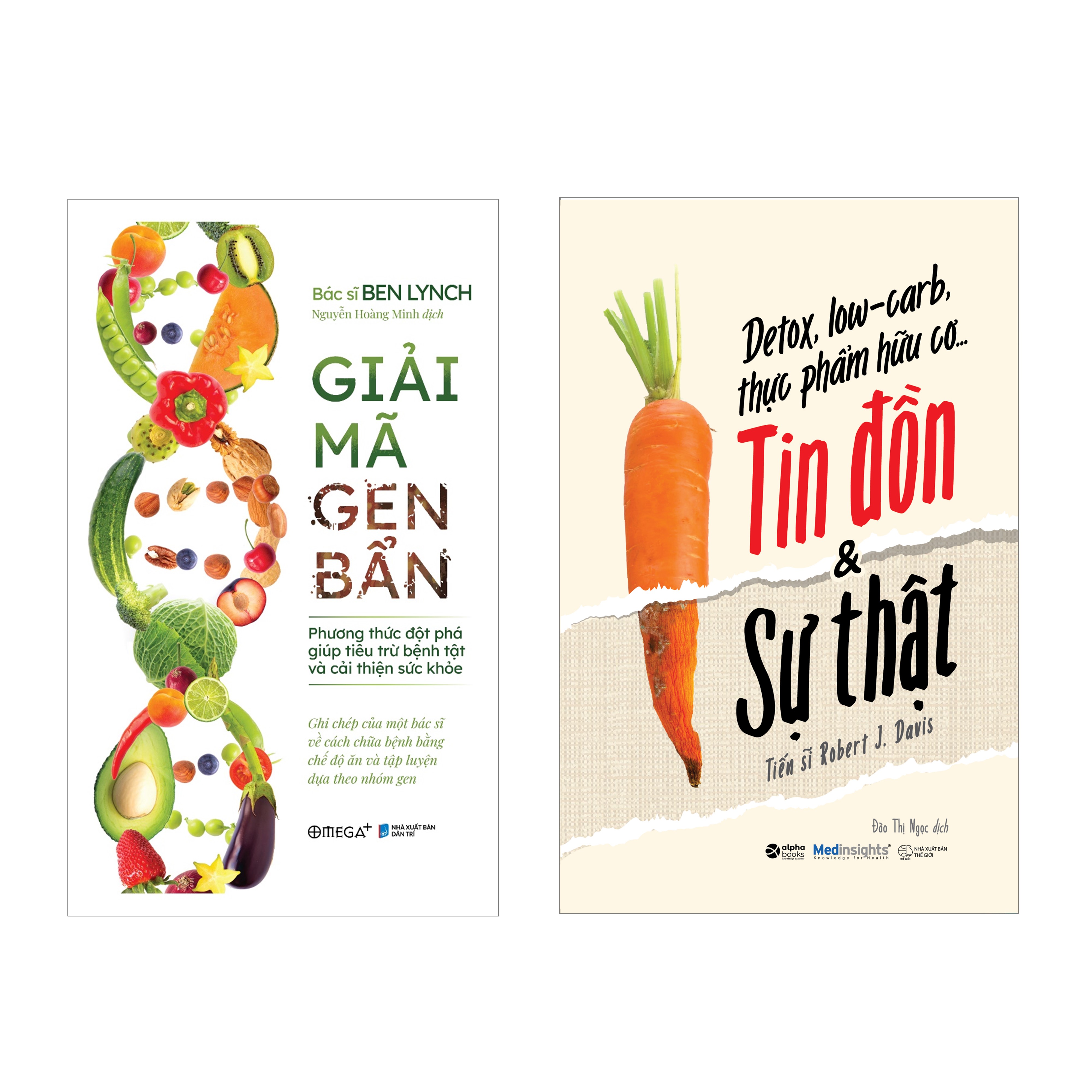 Combo Giải Mã Gen Bẩn Detox, Low - Carb, Thực Phẩm Hữu Cơtin Đồn &Amp; Sự Thật