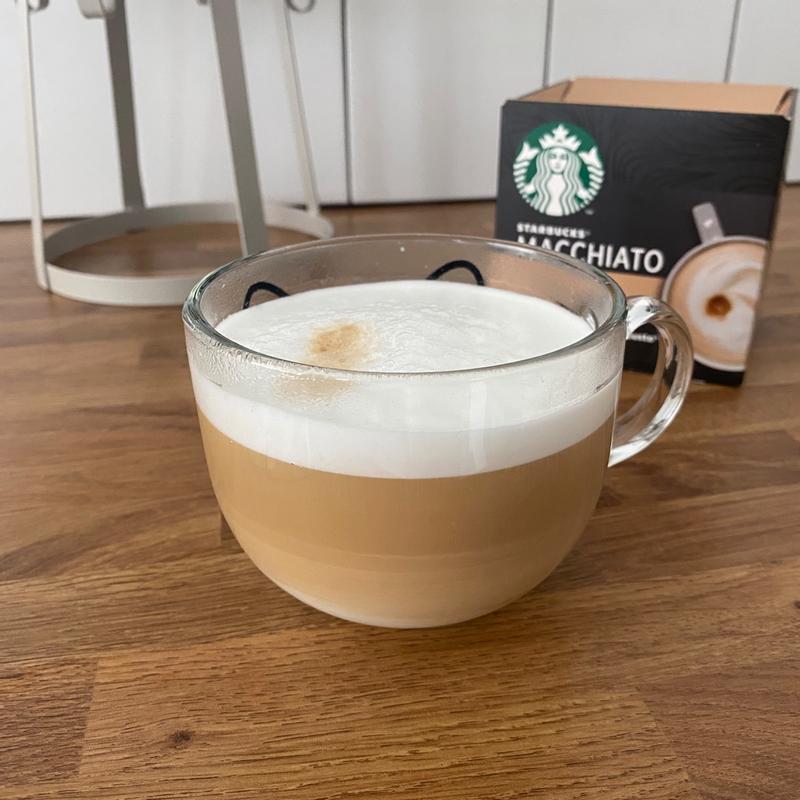 Cà phê viên nén vị Latte Macchiato Starbucks dành cho máy Dolce Gusto Hàng nhập khẩu Anh hộp 12 viên