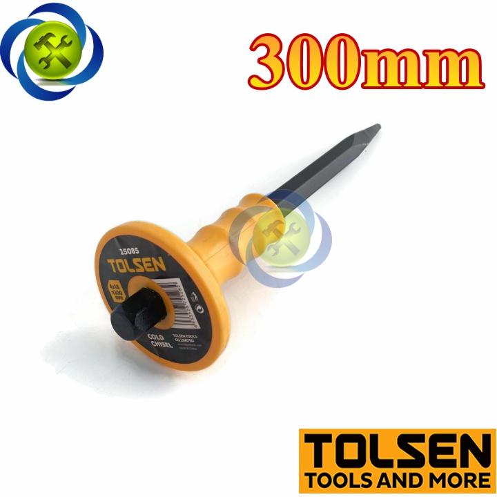 Đục sắt nhọn cầm tay Tolsen 25085 dài 300mm