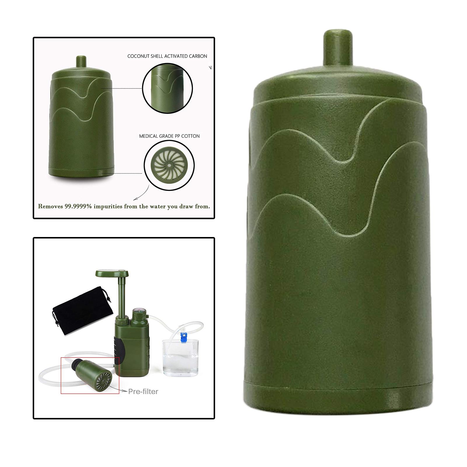 Pre-Filter for Outdoor Survival Water Purifier Filtration System Camping A
