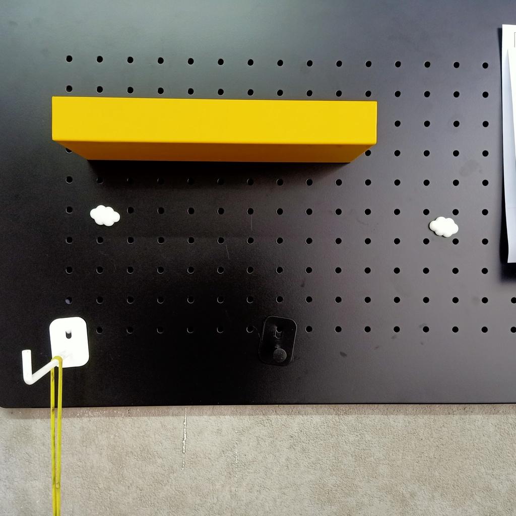 Đám mây đính nam châm Dola Home stick tài liệu, lịch ghi nhớ, thời khóa biểu, giấy note - Phụ kiện bảng Pegboard