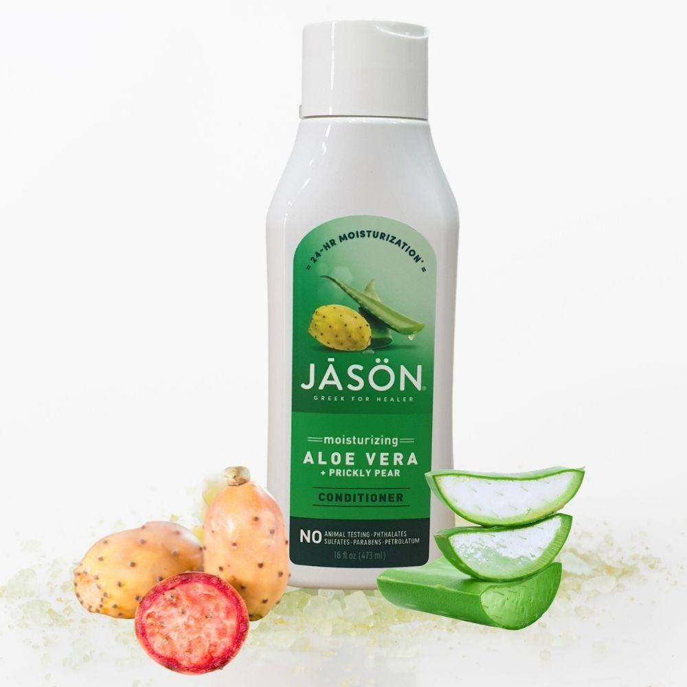 Dầu xả dưỡng ẩm nha đam và lê gai JASON MOISTURIZING ALOE VERA PRICKLY PEAR CONDITIONER