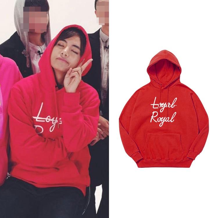 Áo Hoodie BTS Dài Tay Áo Nỉ Chui Đầu