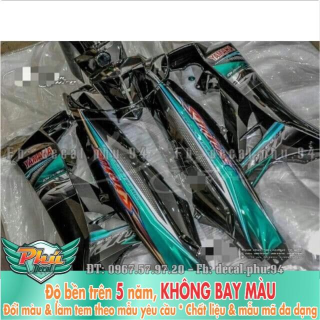 Tem rời Sirius Candy Đen phối xanh lục ngọc lục bảo -1