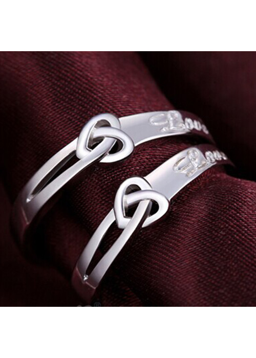 Nhẫn đôi bạc LOVE - Trang sức BẠC Panmila (ND.A6.B)