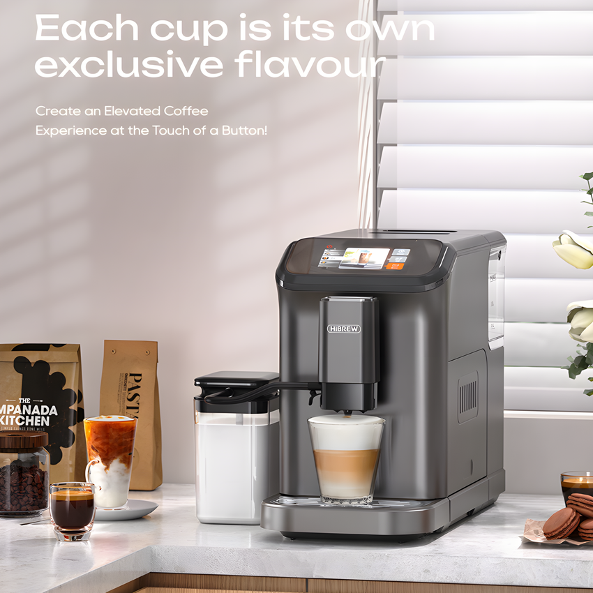 HÀNG NHẬP KHẨU - Máy pha cà phê tự động chuyên nghiệp, dùng cho quán cà phê, nhà hàng và khách sạn HiBREW H16