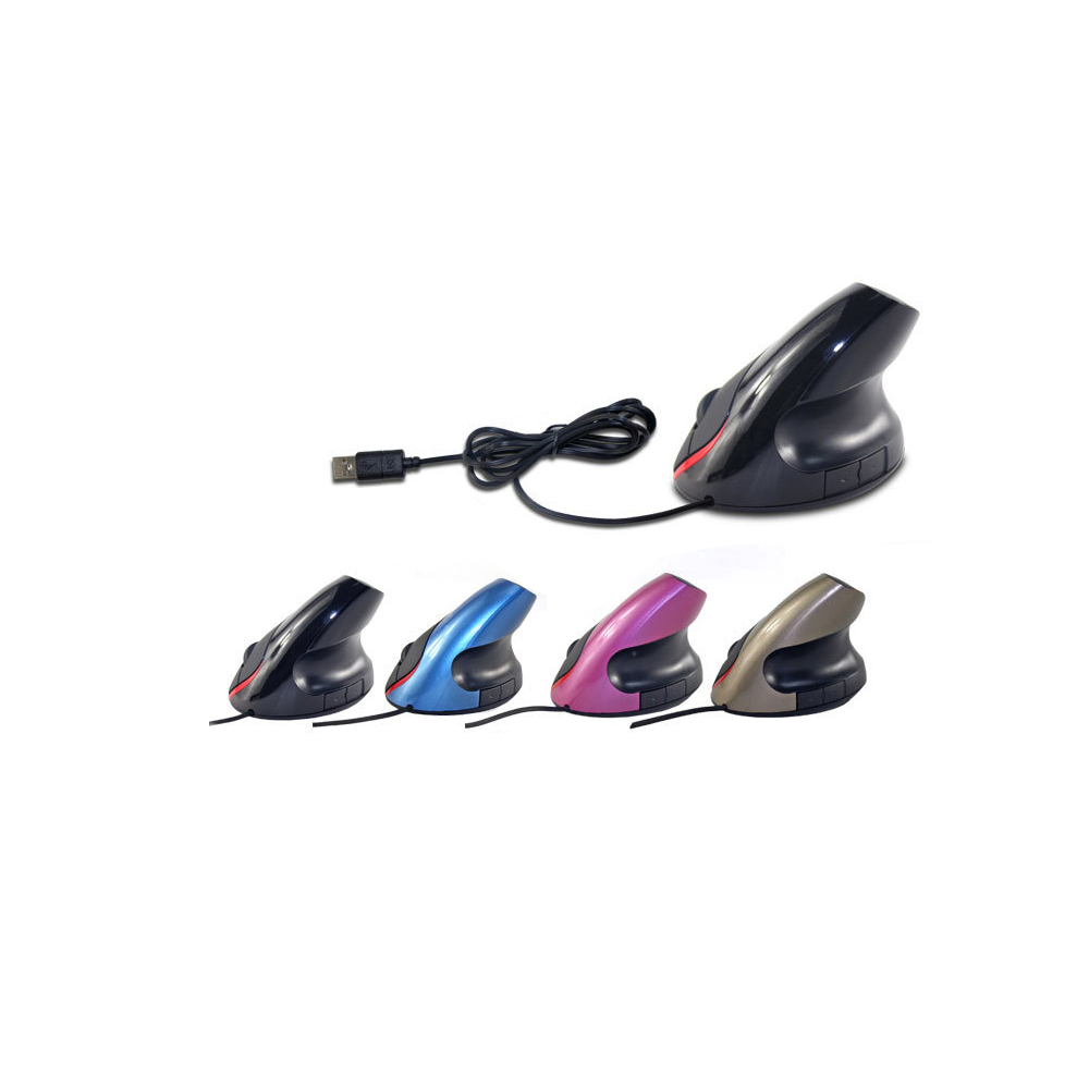 Chuột Dọc Quang Học Có Dây Ergonomic 5 Nút Cho Máy Tính Xách Tay PC