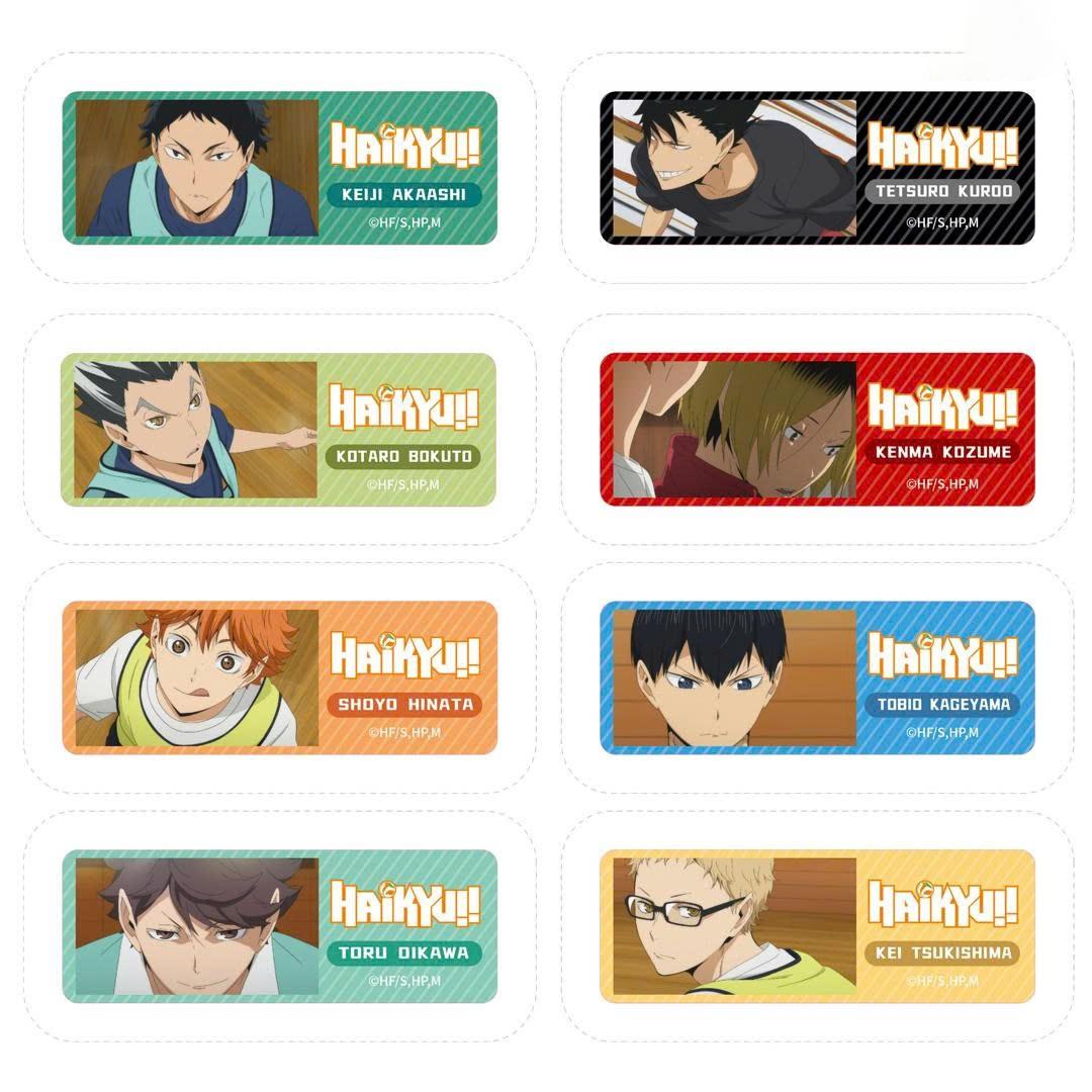 Huy Hiệu Trang Trí Haikyuu - TV Screenshot - Nullset - ToTy NK03 (Mẫu Sản Phẩm Bên Trong Là Ngẫu Nhiên)