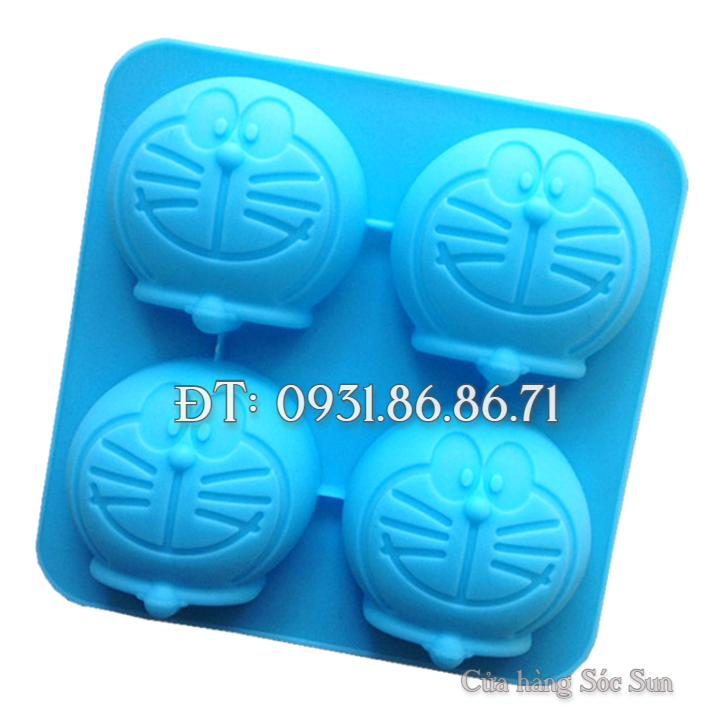 Khuôn silicon hoa thược dược đại đóa loại 10 cm - Mã số 1273
