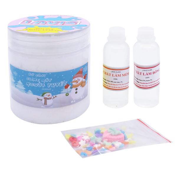 Đồ Chơi Slime Mây Lavis: Người Tuyết - 200 ml