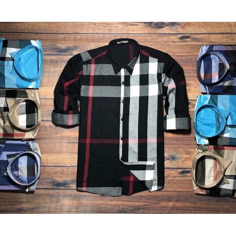 Áo sơ mi nam nữ dài tay Bbrr cao cấp