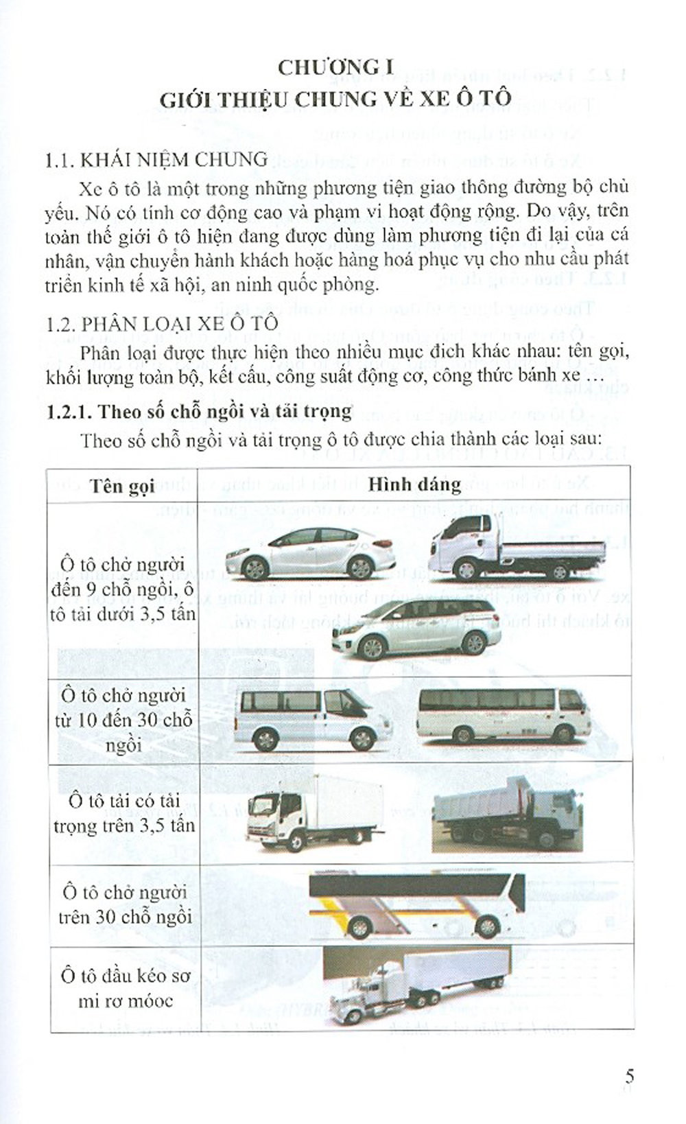 Giáo Trình Cấu Tạo Và Sửa Chữa Thông Thường Xe Ô Tô - Dùng Cho Các Lớp Đào Tạo Lái Xe Ô Tô