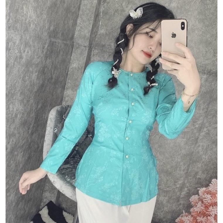 Đồ Lam Đi Chùa # Bà Ba Vải Lụa Gấm Cao Cấp # Quần Áo Nữ # Đồ Bộ Nữ