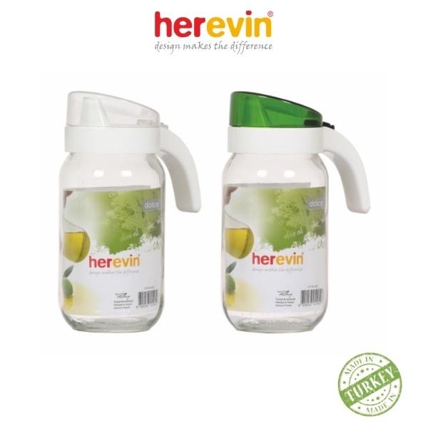 Bộ 2 Bình Rót Dầu Thủy Tinh Herevin 1L - HUGI151181-205