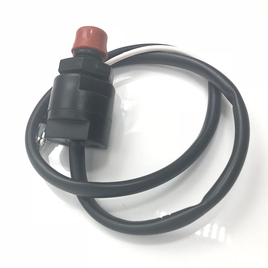 Alloy 2-Stroke/4-Stroke Outboard Kill Stop Switch with Safety Tether Cord