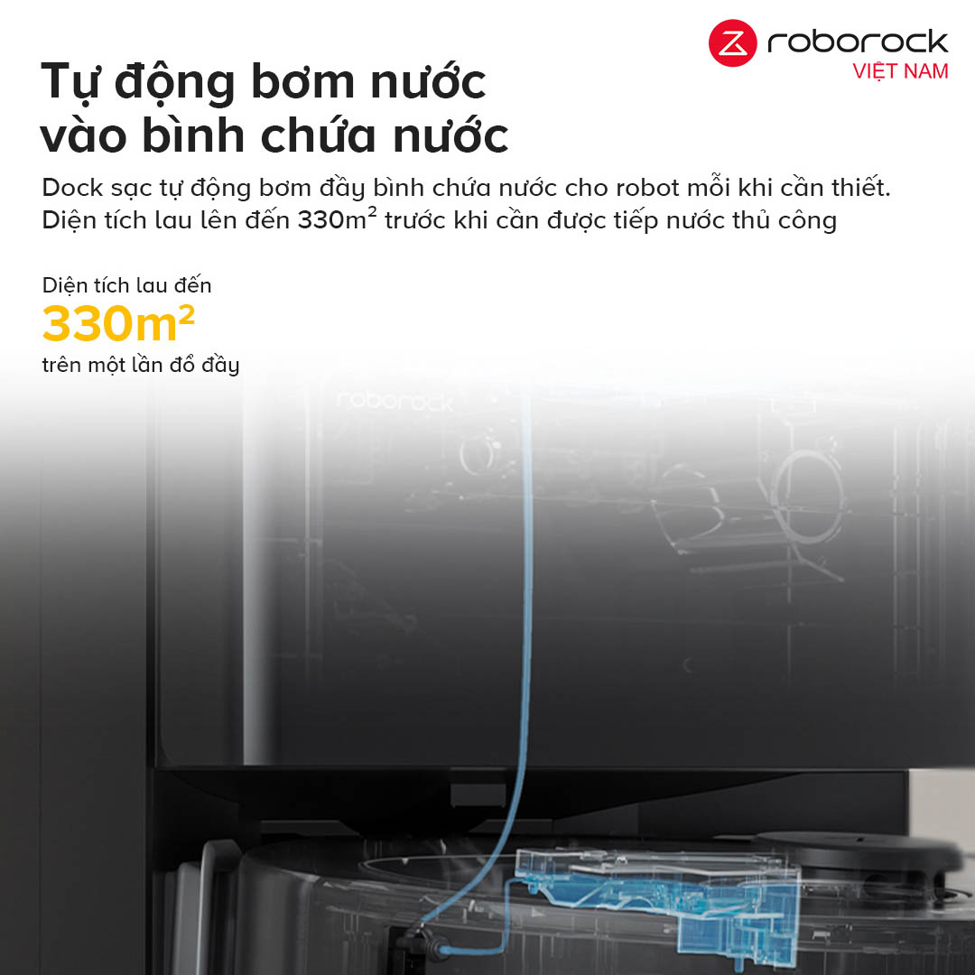 Robot hút bụi lau nhà Roborock QR 798 – Hàng Chính Hãng