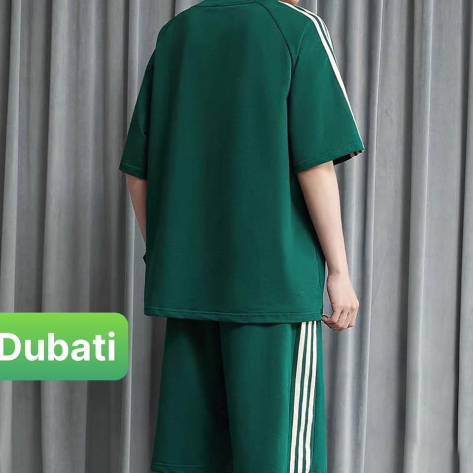 ĐỒ BỘ THỂ THAO 3 SỌC HÔNG SIÊU MỚI HOT, ĐỒ BỘ NAM, SET ĐỒ BỘ CHẤT VẢI CAO CẤP HOT HIT CHO MÙA HÈ - DUBATI FASHION